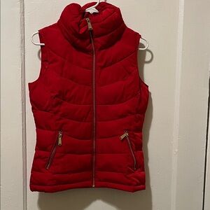 Calvin Klein Scarlet Puffer Vest